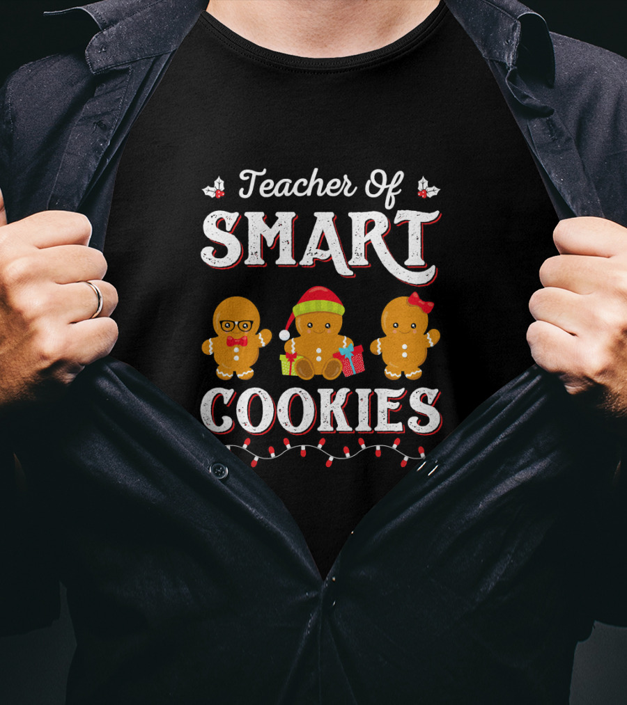 Teacher Of Smart Cookies Kindergarten Preschool PreK Teacher T-Shirt