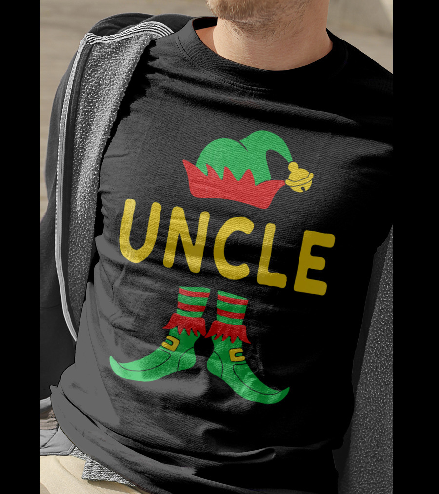 UNCLE Elf Hat And Shoes T-Shirt