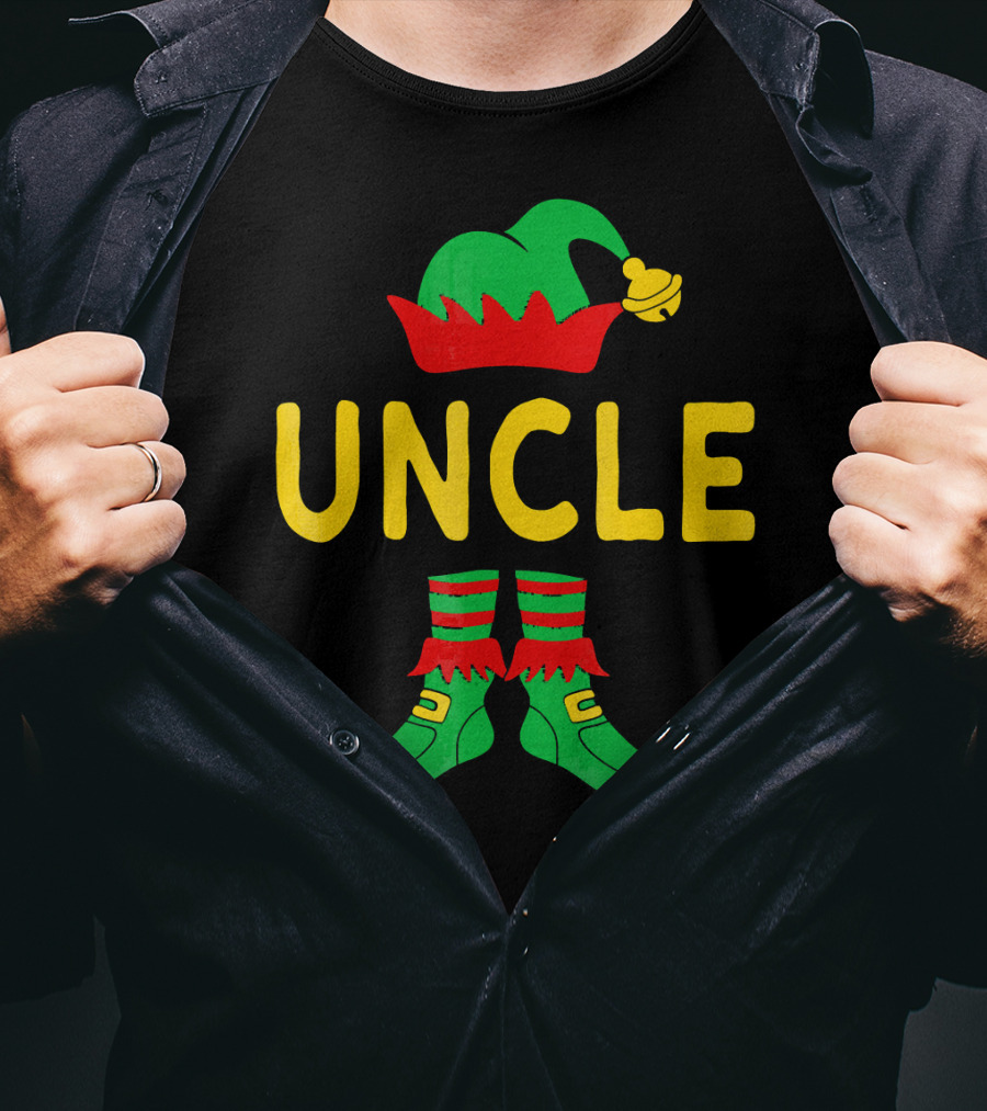 UNCLE Elf Hat And Shoes T-Shirt