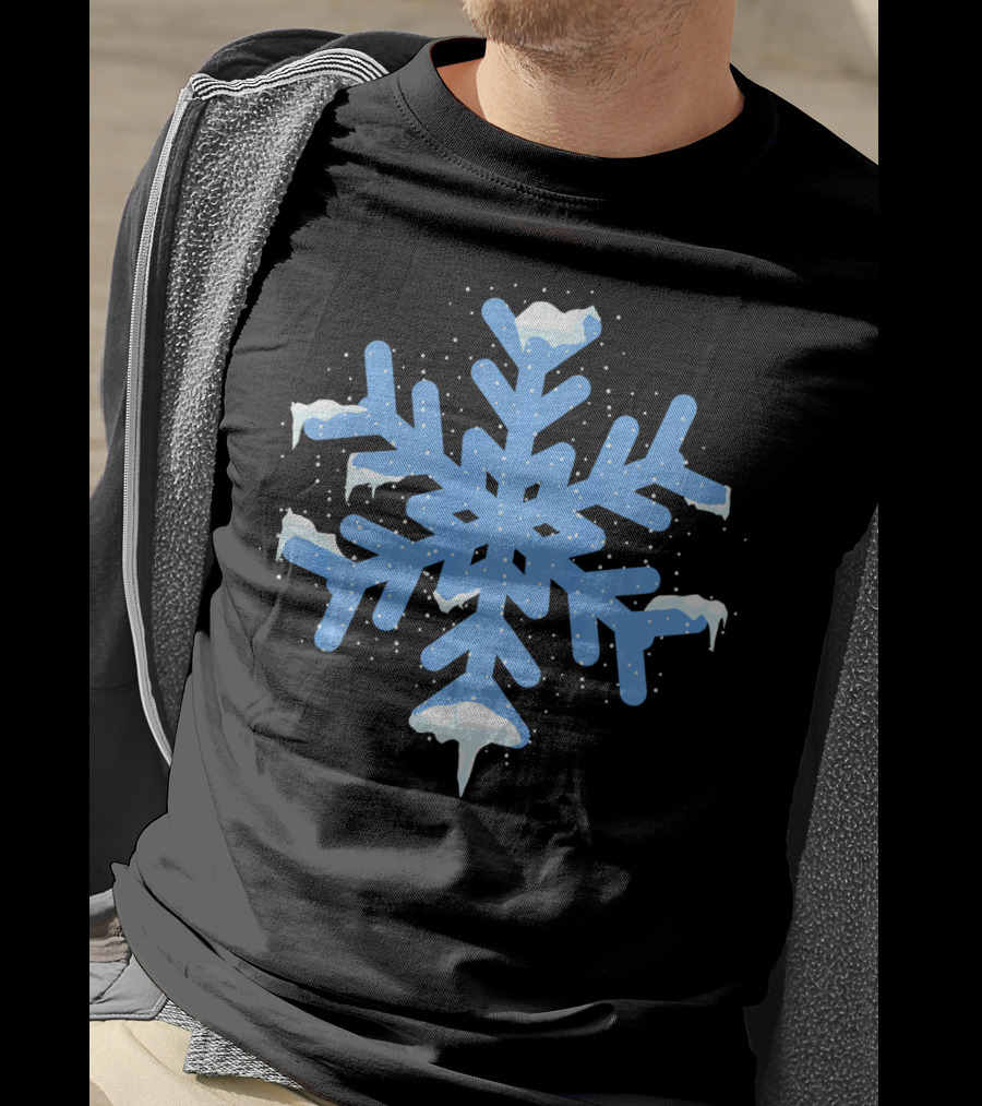 Snowflake Christmas Winter Cold Snowflake T-Shirt
