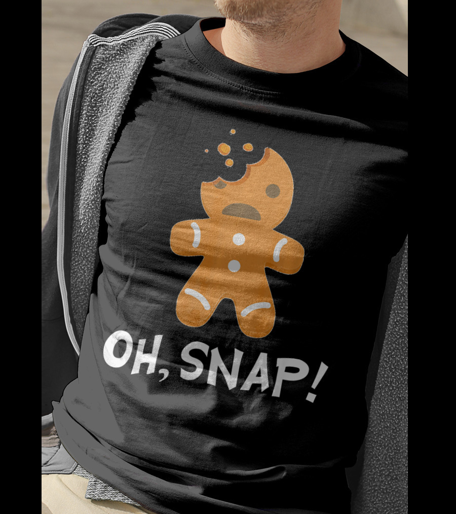 Oh, Snap Gingerbread Christmas T-Shirt