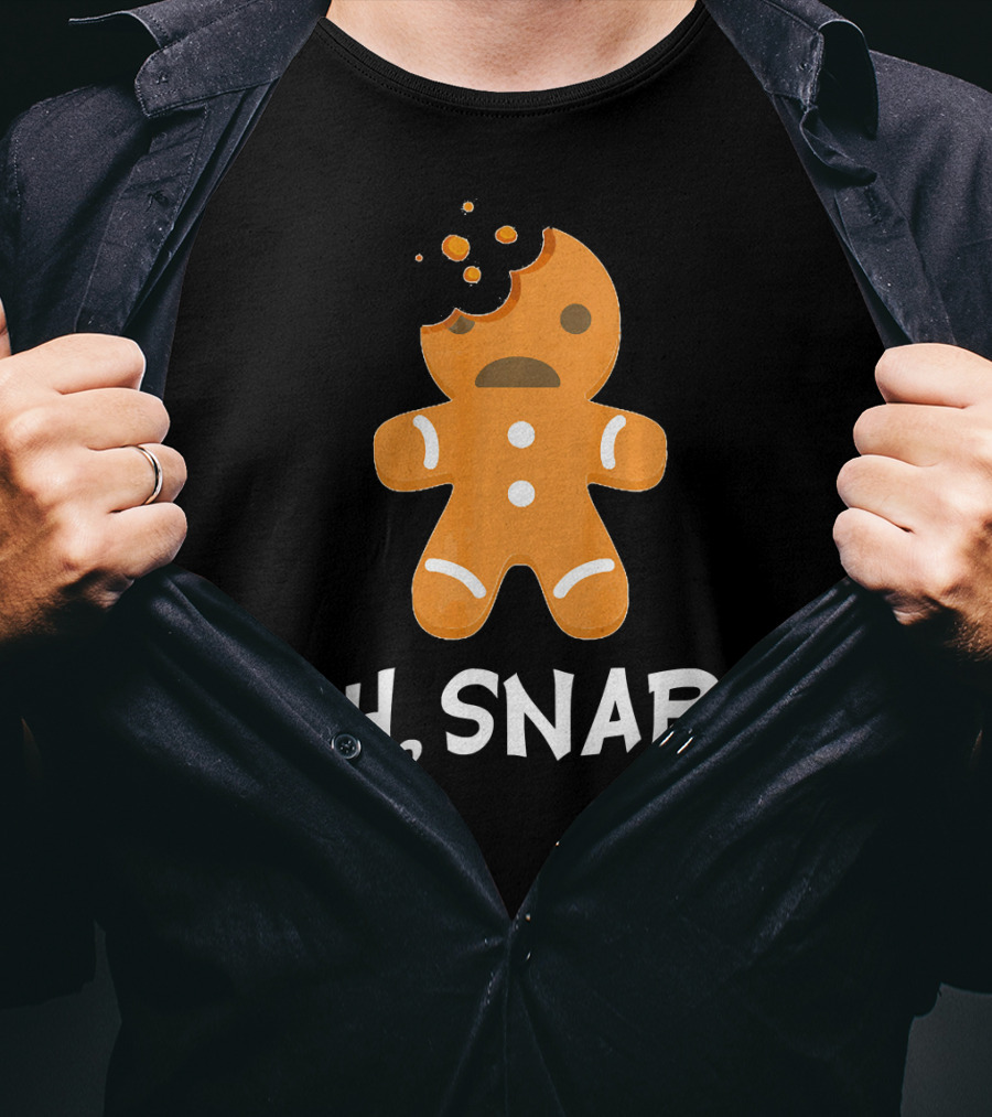 Oh, Snap Gingerbread Christmas T-Shirt