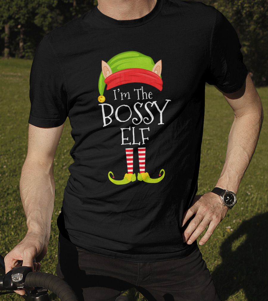 I'm The Bossy Elf Christmas T-Shirt