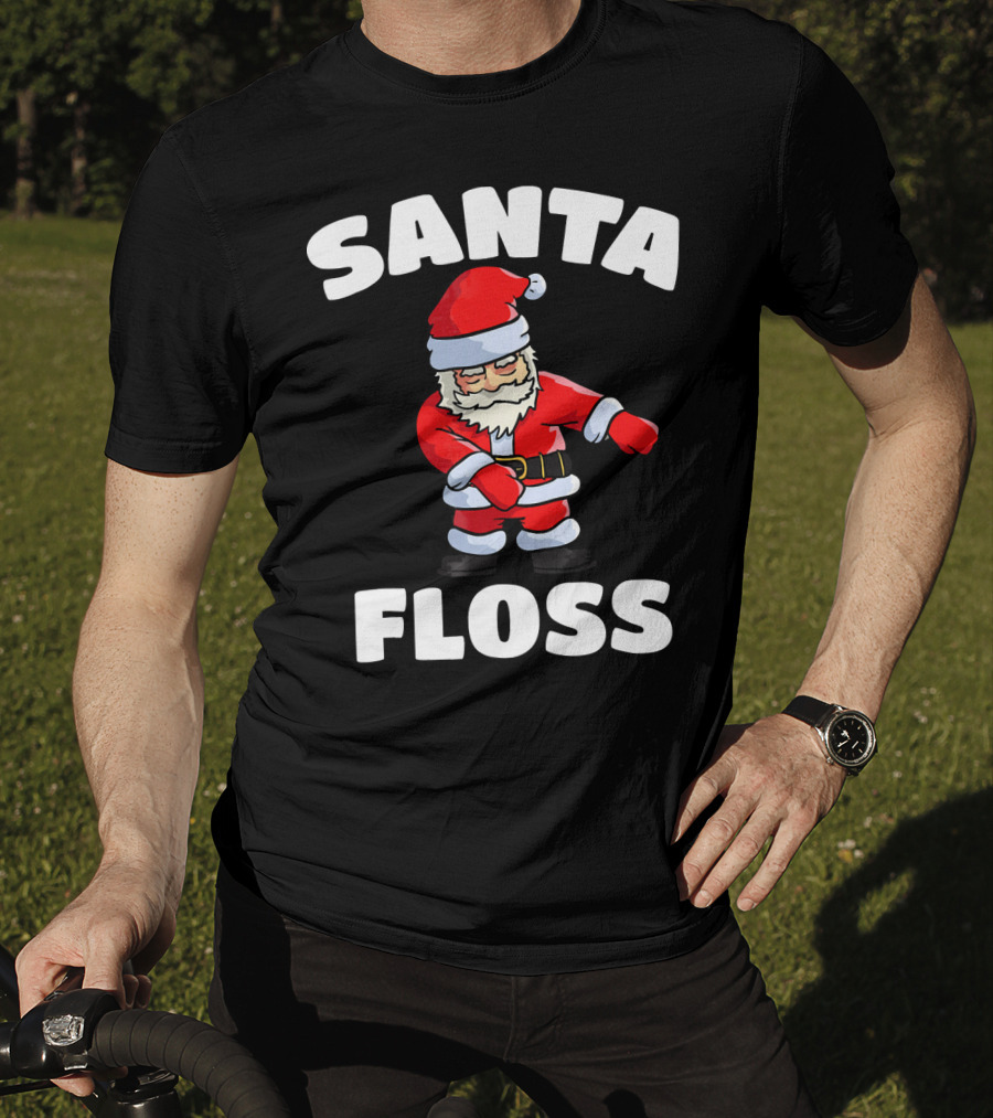 Santa Floss Dance Christmas Moves T-Shirt