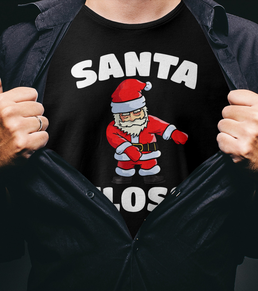 Santa Floss Dance Christmas Moves T-Shirt