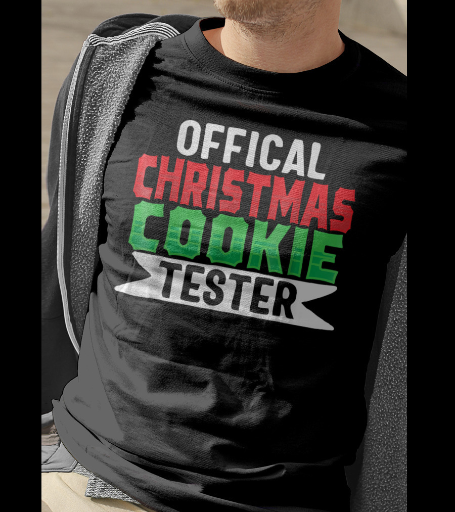 Offical Christmas Cookie Tester T-Shirt