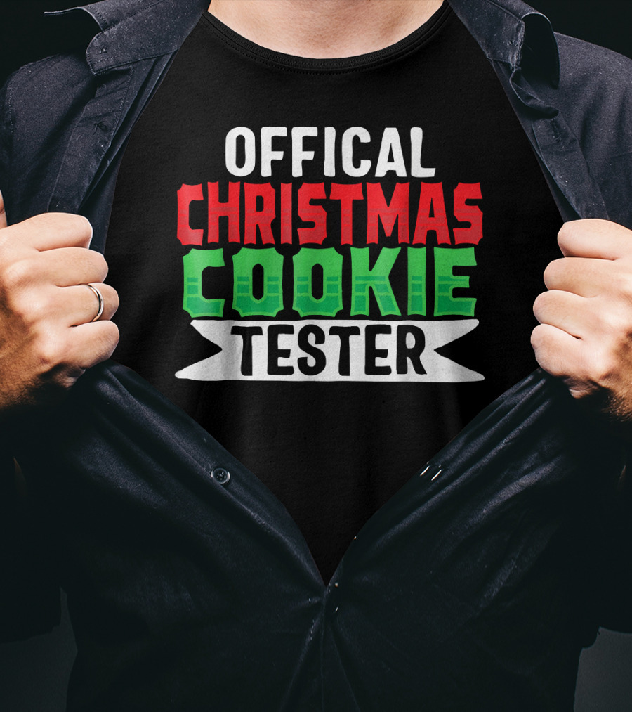 Offical Christmas Cookie Tester T-Shirt