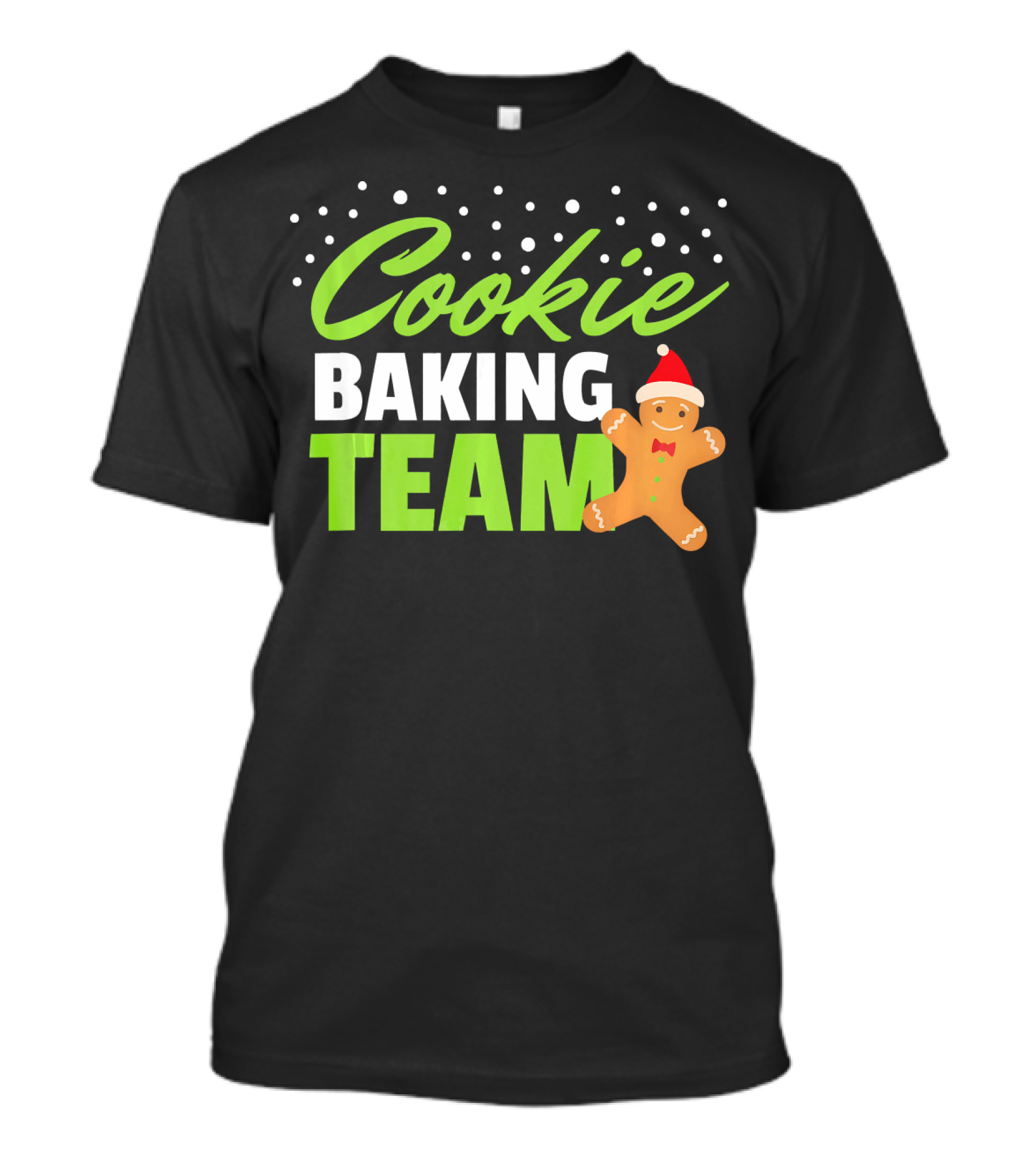 Cookie Baking Team Holi Gingerbread Christmas T-Shirt