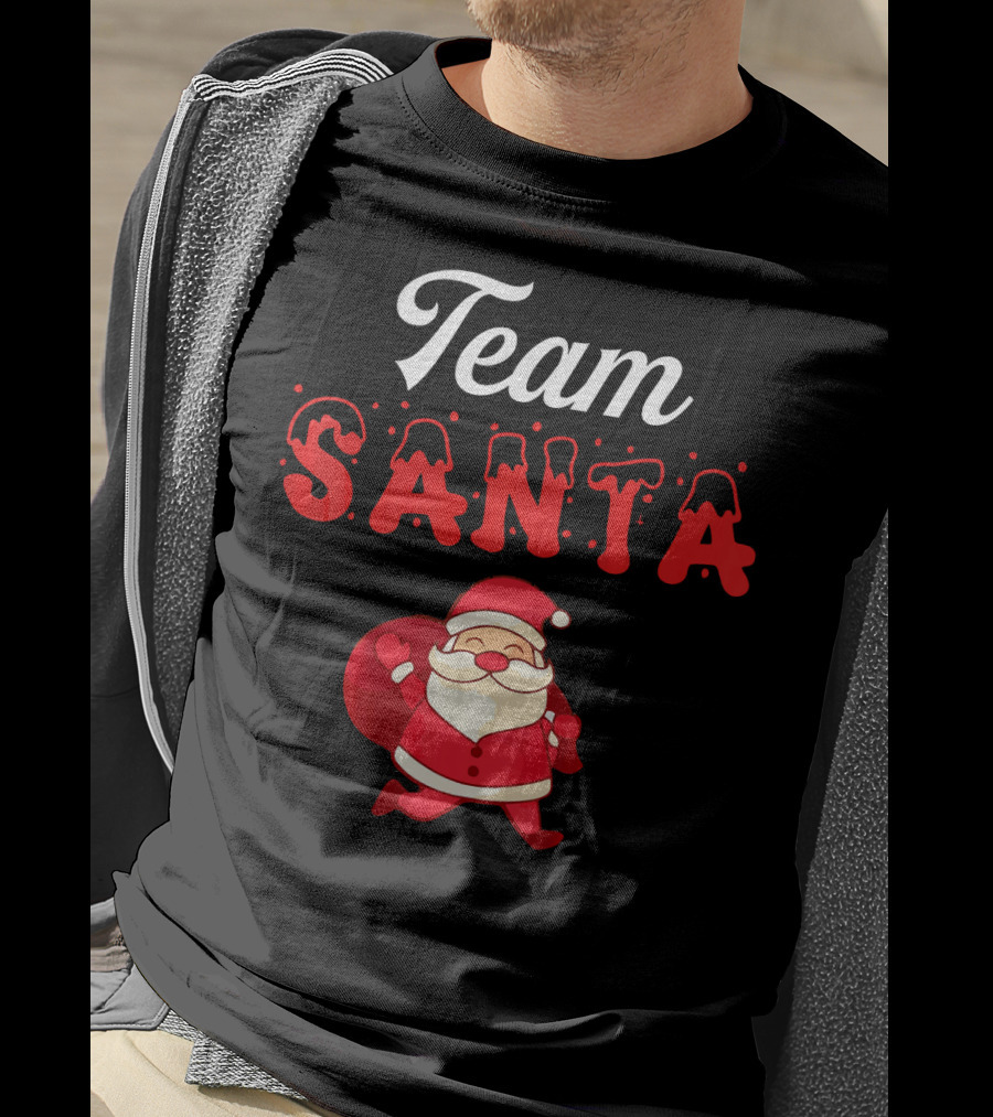 Team Santa Claus Christmas Cheer T-Shirt