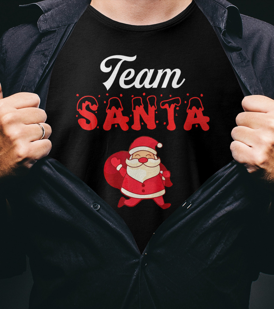 Team Santa Claus Christmas Cheer T-Shirt
