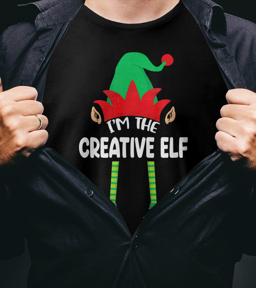 I'm The Creative Elf Matching Family Group T-Shirt