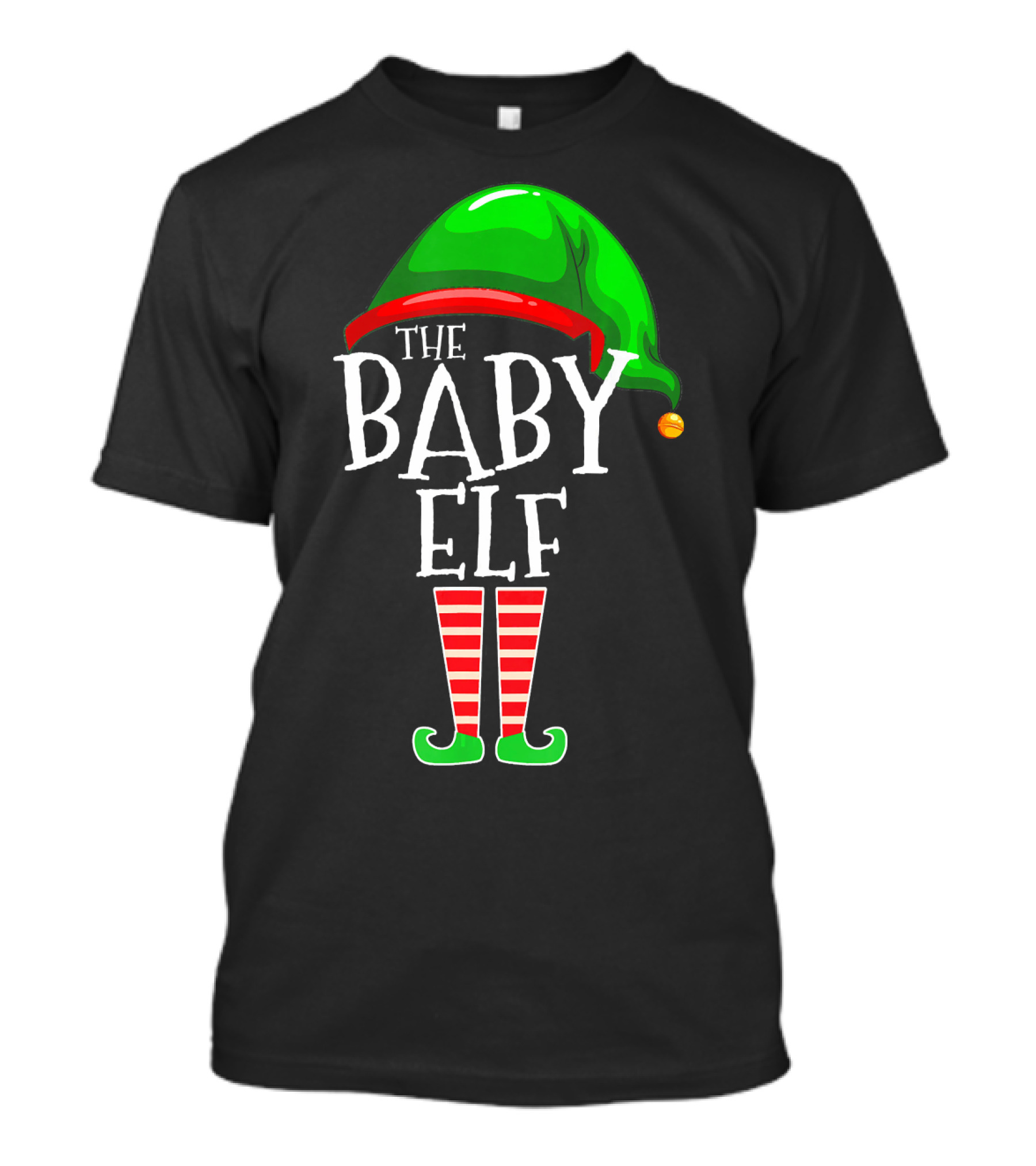 The Baby Elf Group Matching Family Christmas T-Shirt