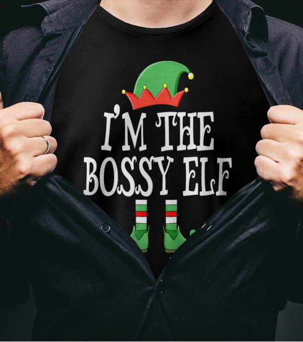 I'm The Bossy Elf I'm The Bossy Elf Group T-Shirt