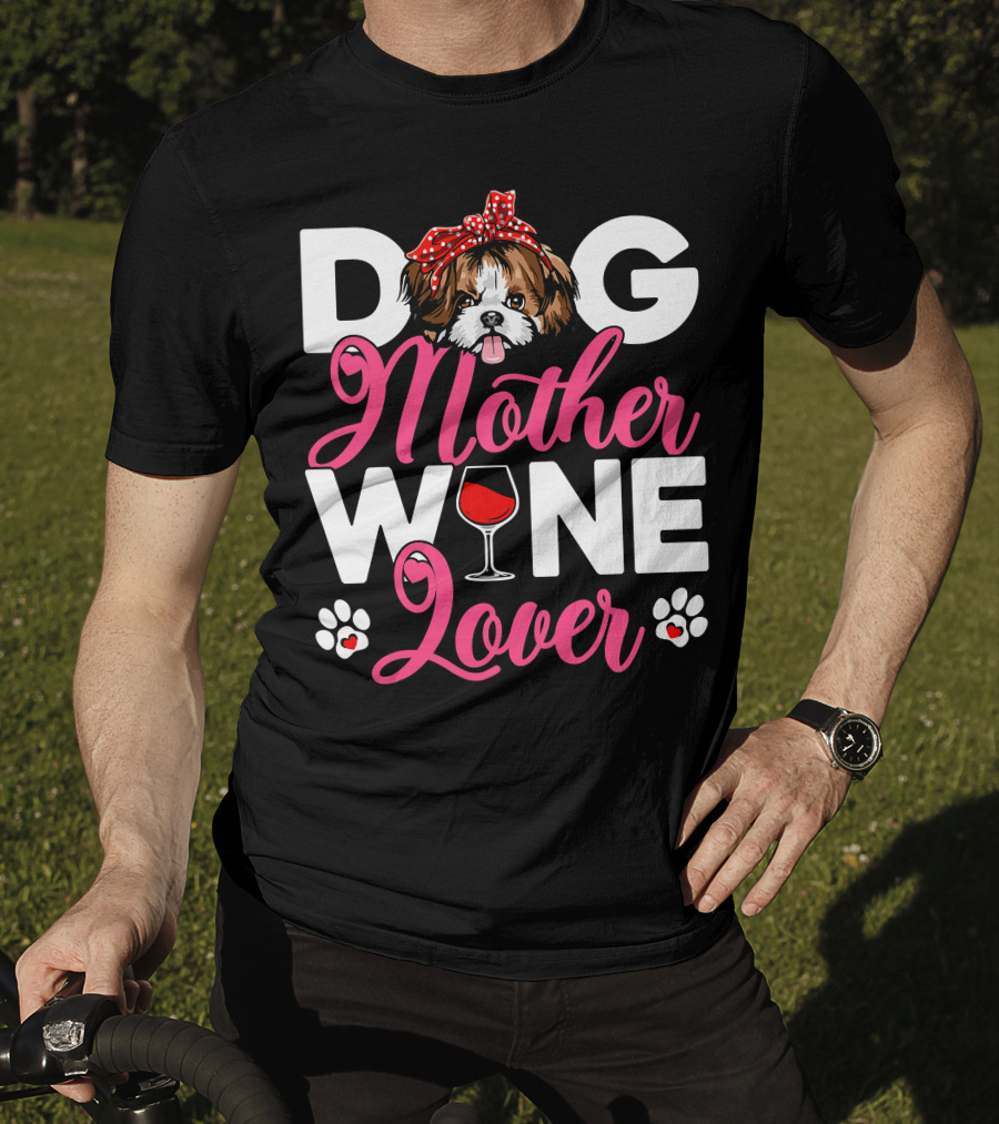 Cute Shih Tzu Dog Mother Lover T-Shirt