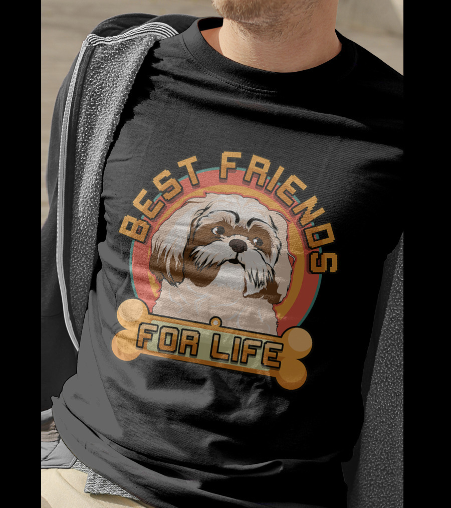 Shih Tzu Best Friends For Life T-Shirt