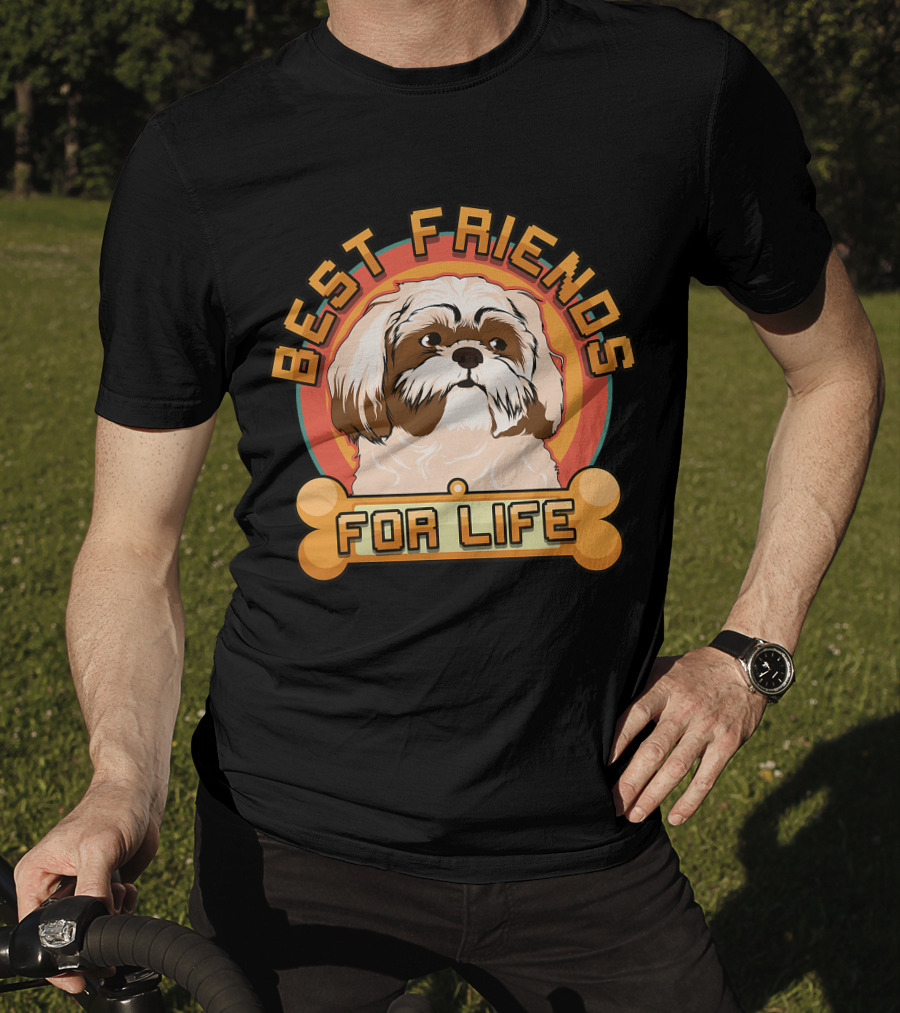 Shih Tzu Best Friends For Life T-Shirt
