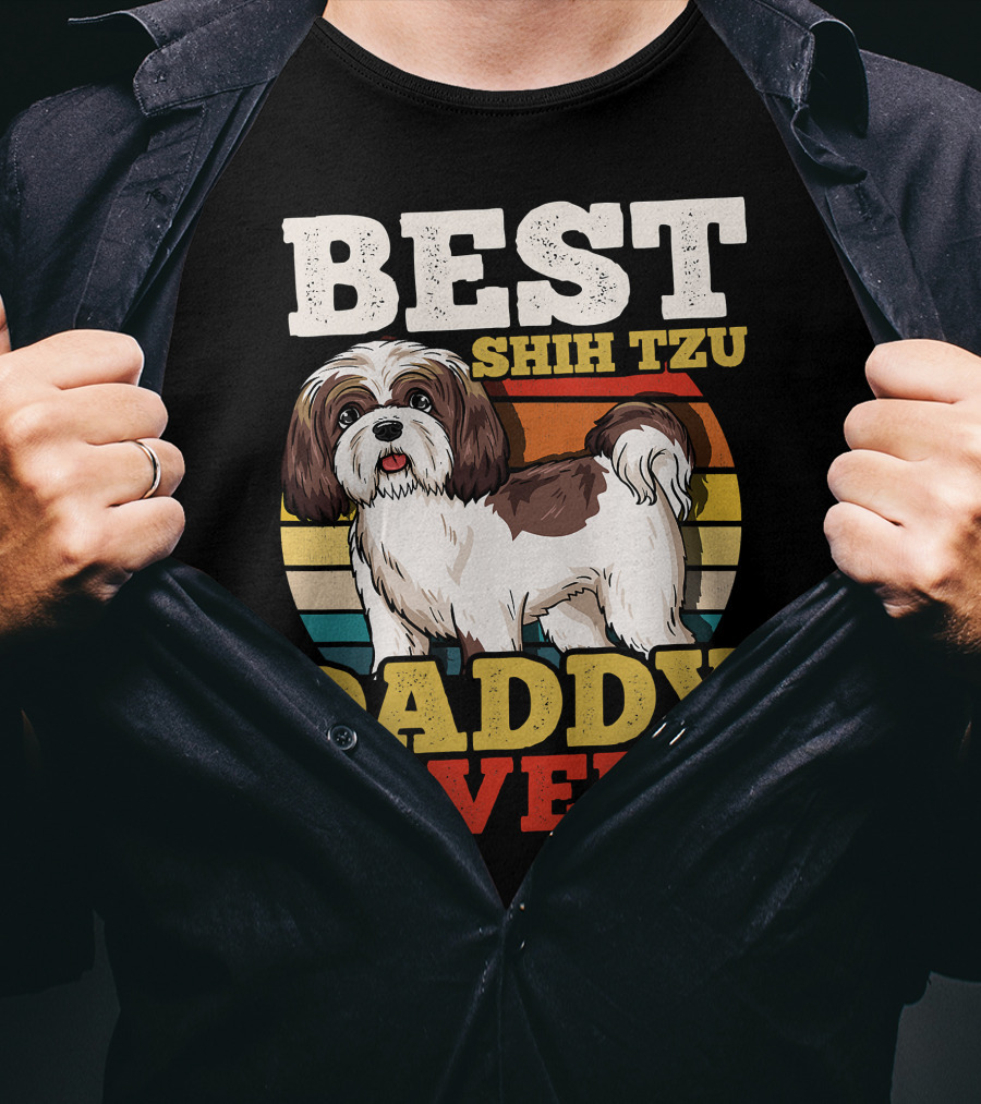 Best Shih Tzu Daddy Ever T-Shirt