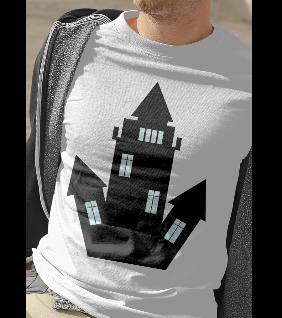 House On Haunted Hill Castle T-Shirt