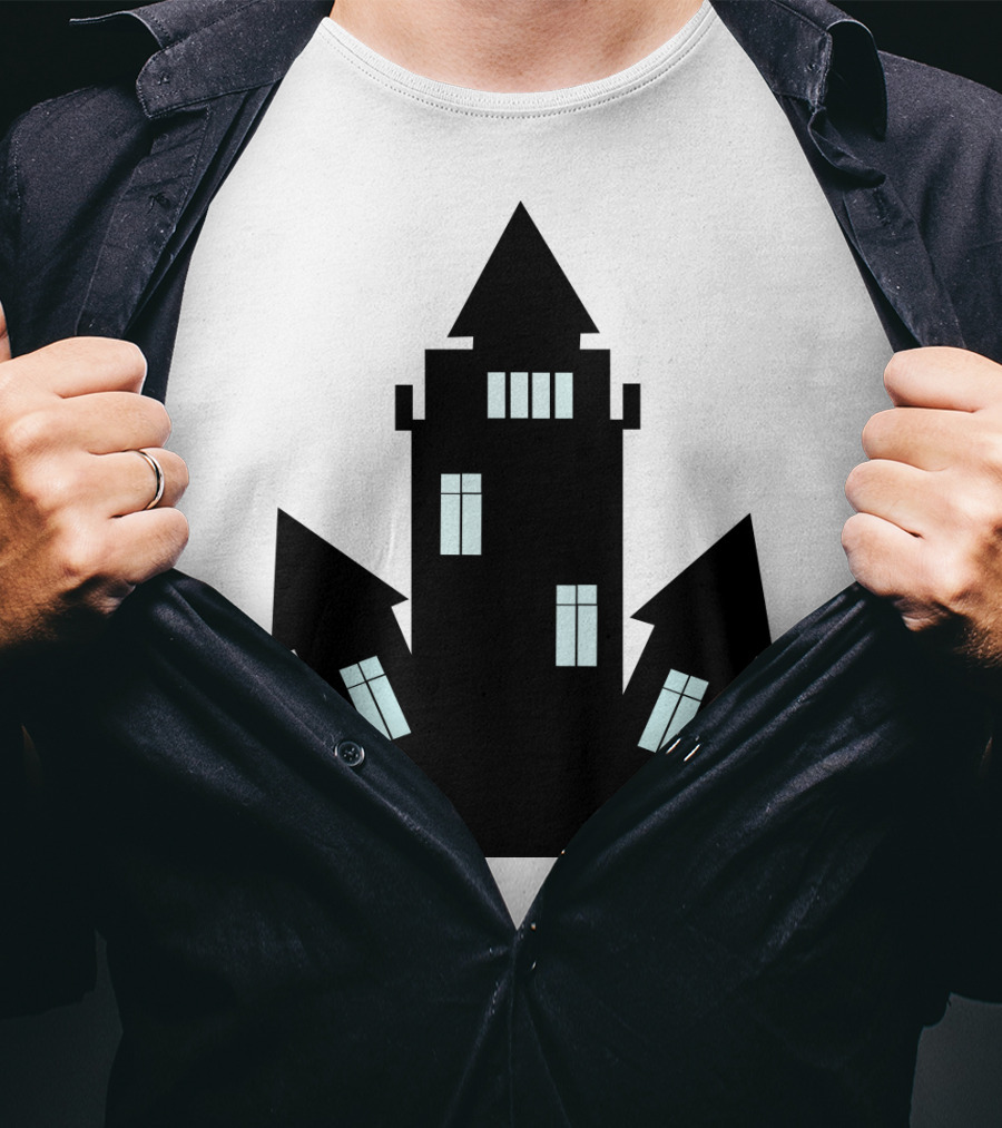 House On Haunted Hill Castle T-Shirt