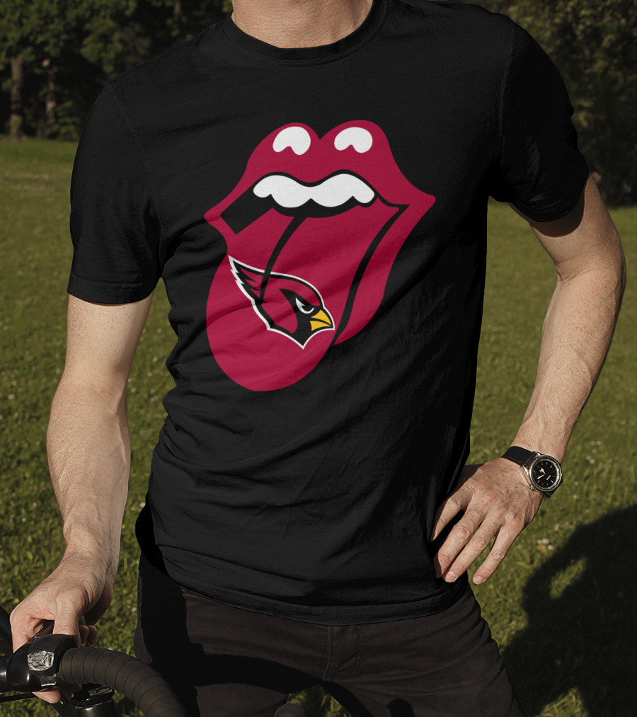 Arizona Cardinals Logo Tongue Icon T-Shirt