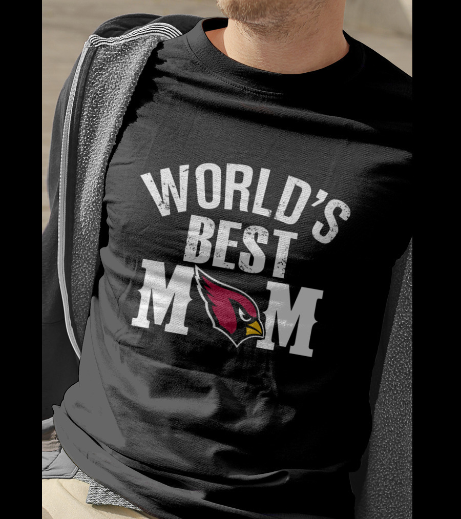 World's Best Mom Arizona Cardinals T-Shirt
