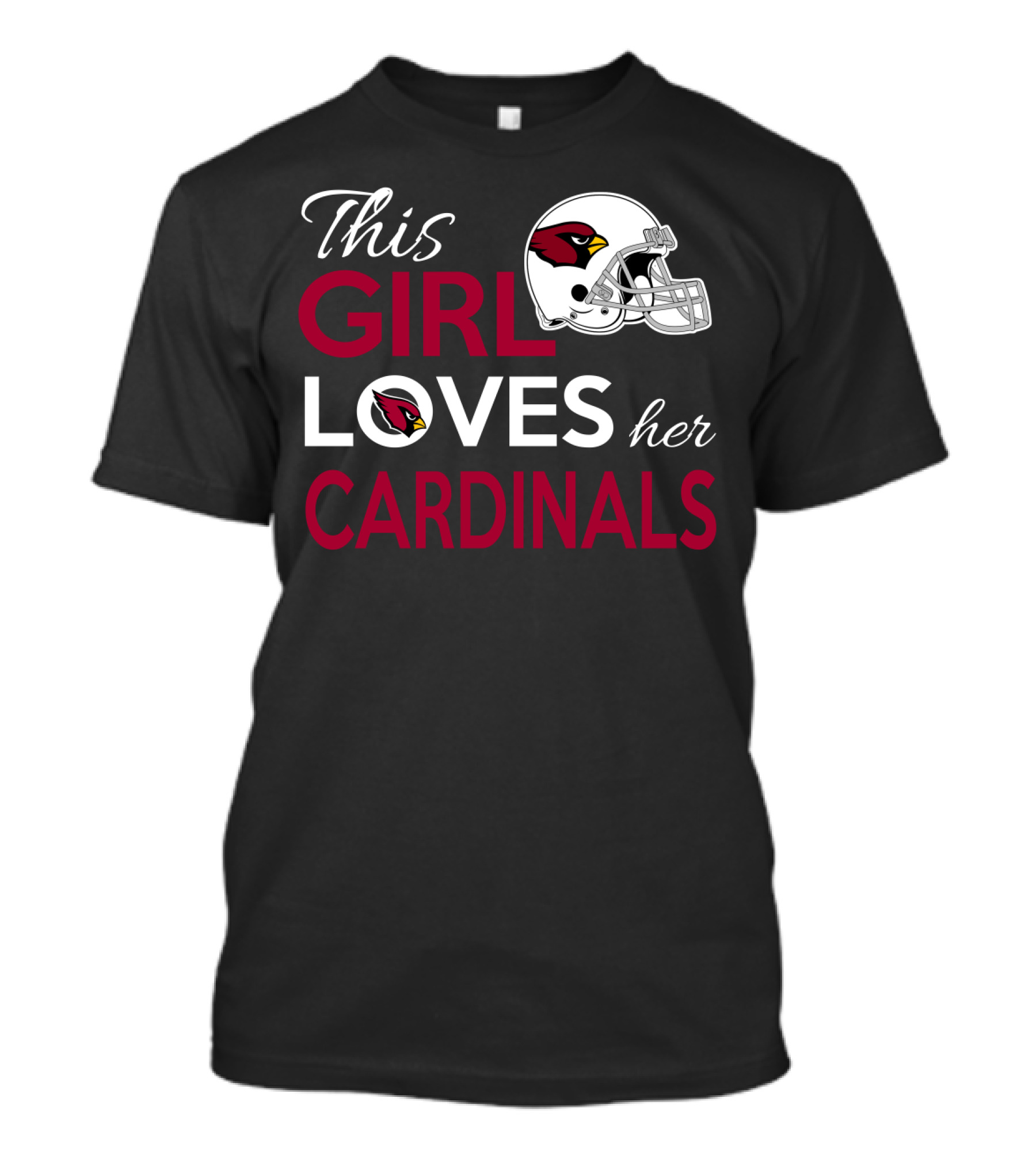 This Girl Loves Her Arizona Cardinals T-Shirt
