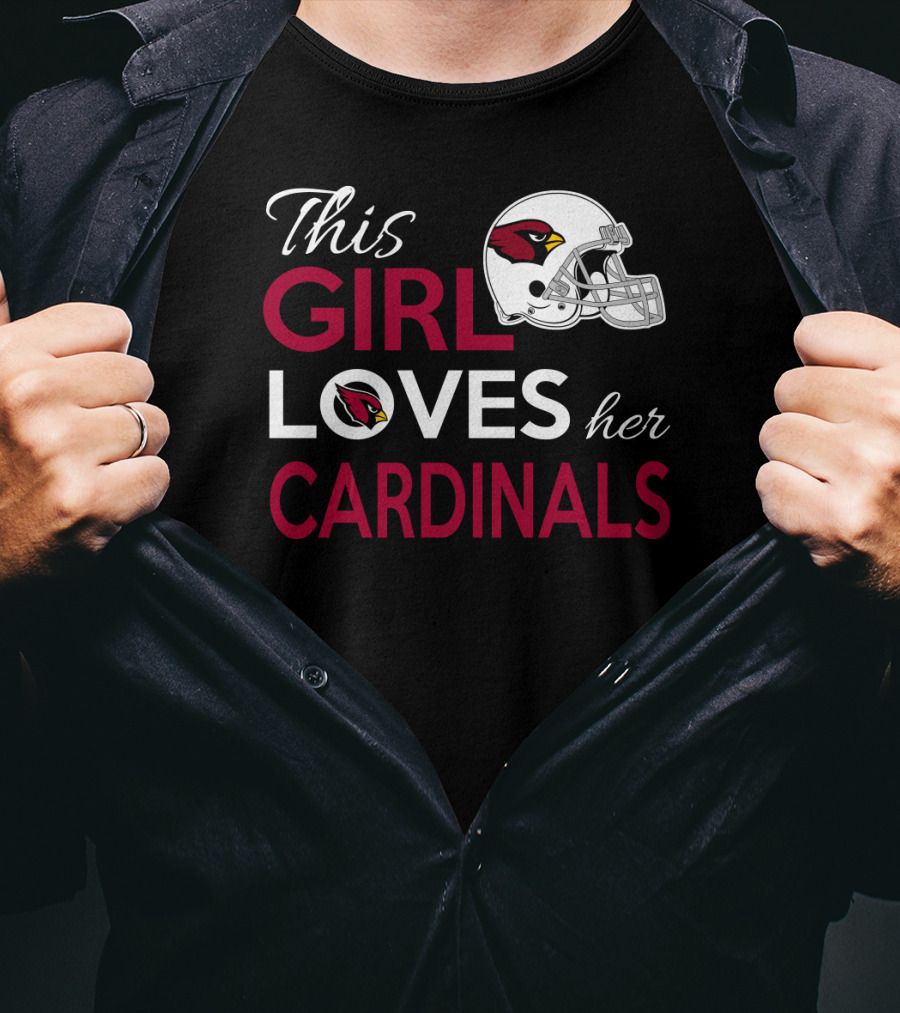 This Girl Loves Her Arizona Cardinals T-Shirt