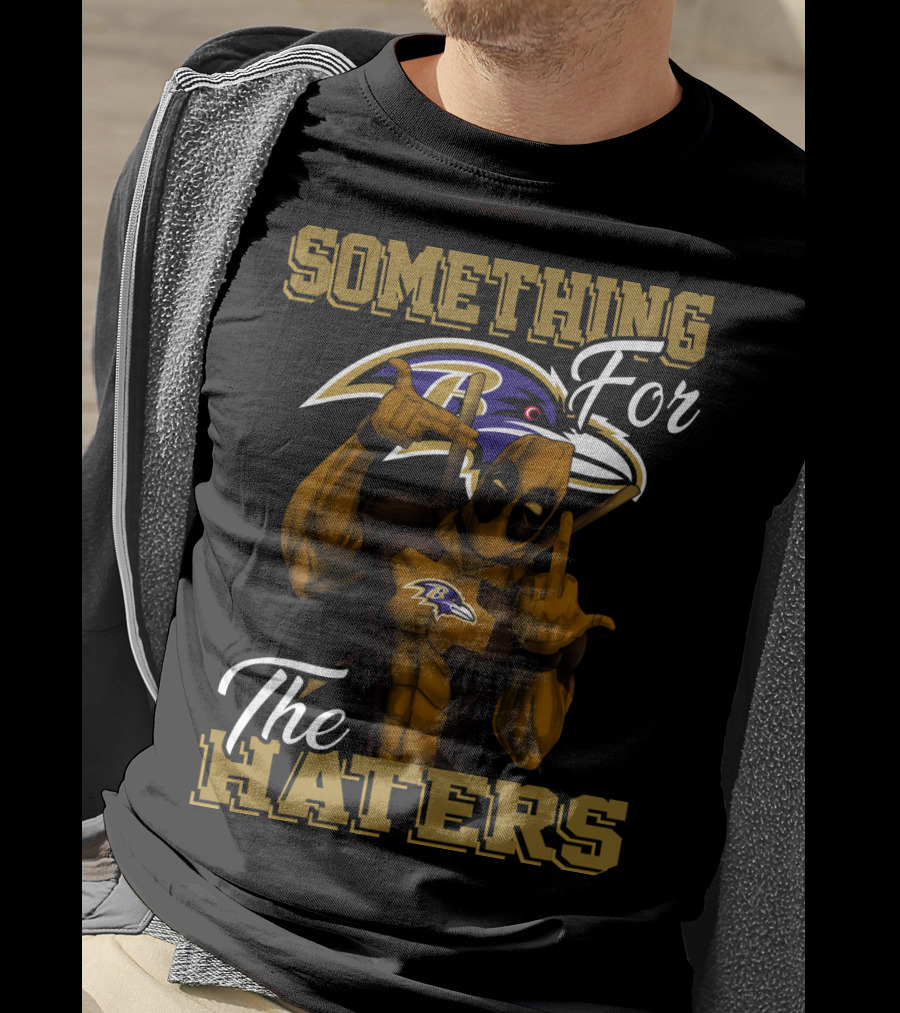Baltimore Ravens Something For The Haters T-Shirt