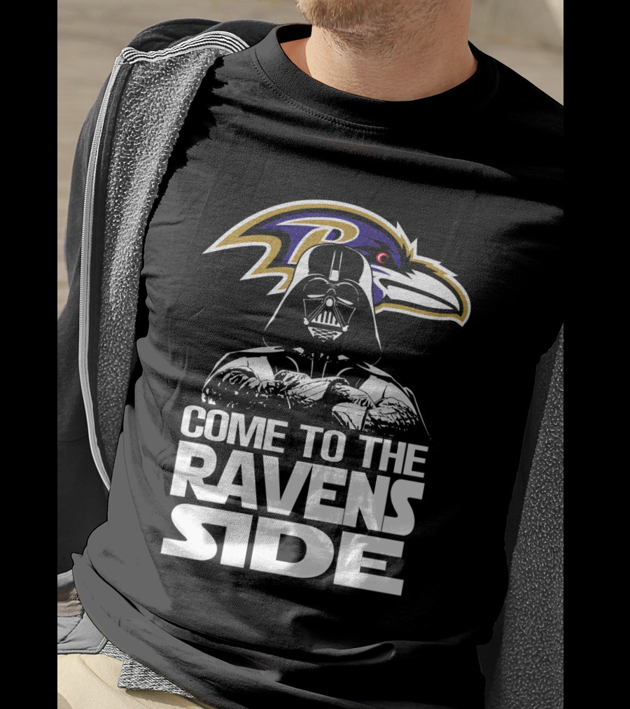 Come To The Ravens Side Baltimore Ravens T-Shirt