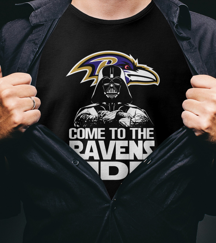 Come To The Ravens Side Baltimore Ravens T-Shirt