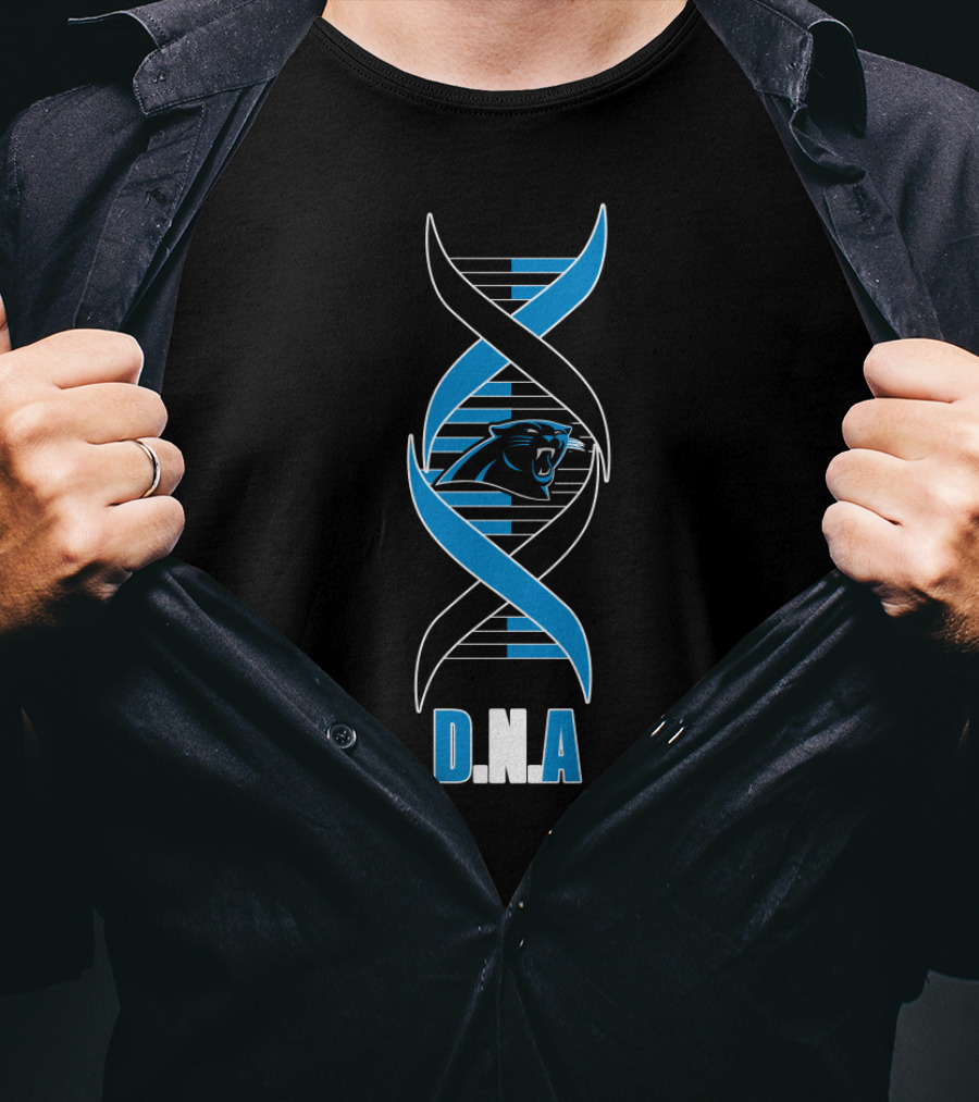 Carolina Panthers Dna Helix T-Shirt