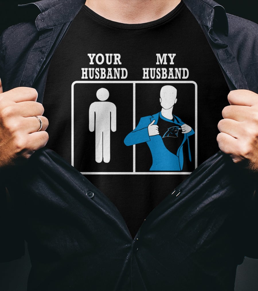 Your Husband My Husband Carolina Panthers T-Shirt
