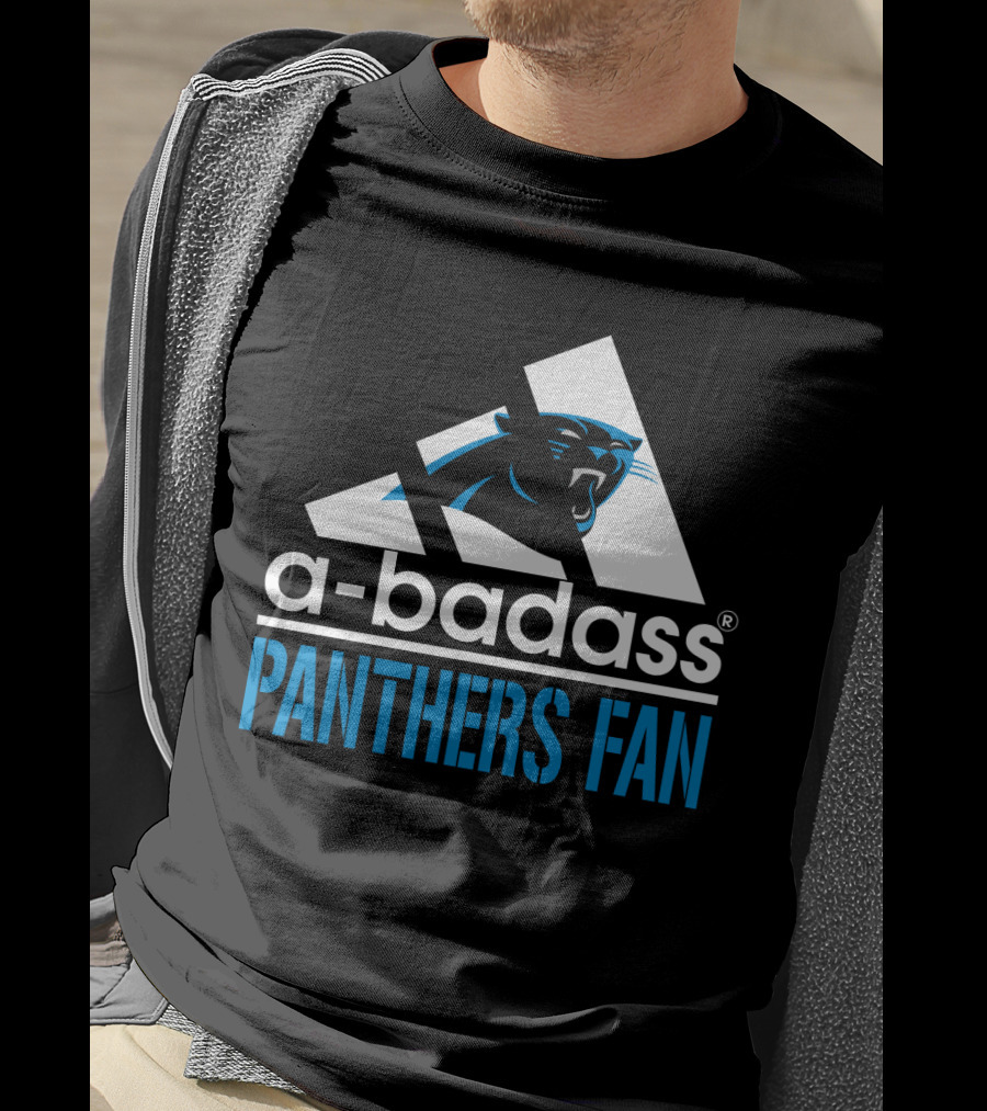 A-Badass Panthers Fan T-Shirt