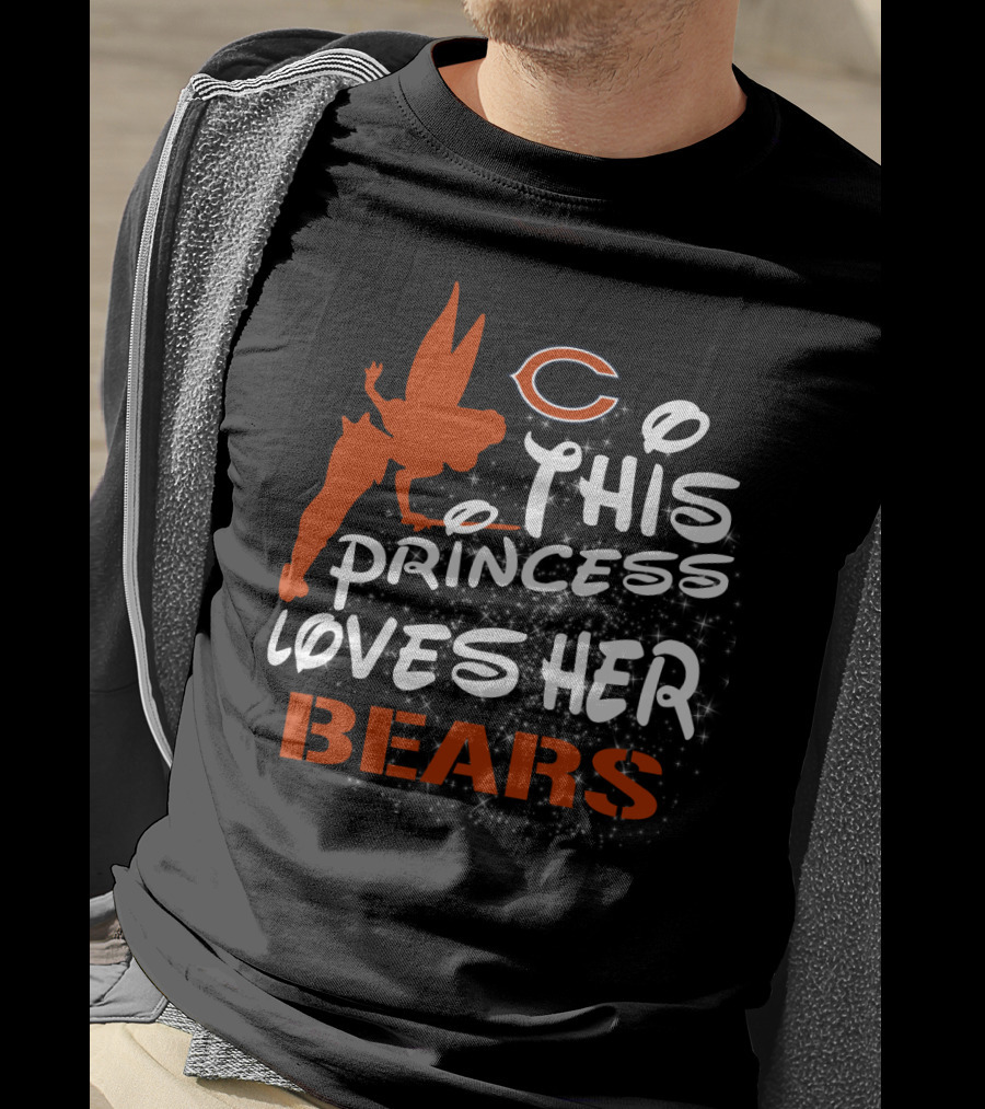 This Princess Loves Her Chicago Bears T-Shirt