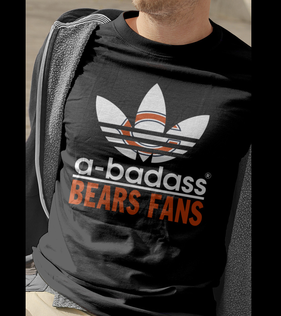 A-Badass Bears Fans T-Shirt