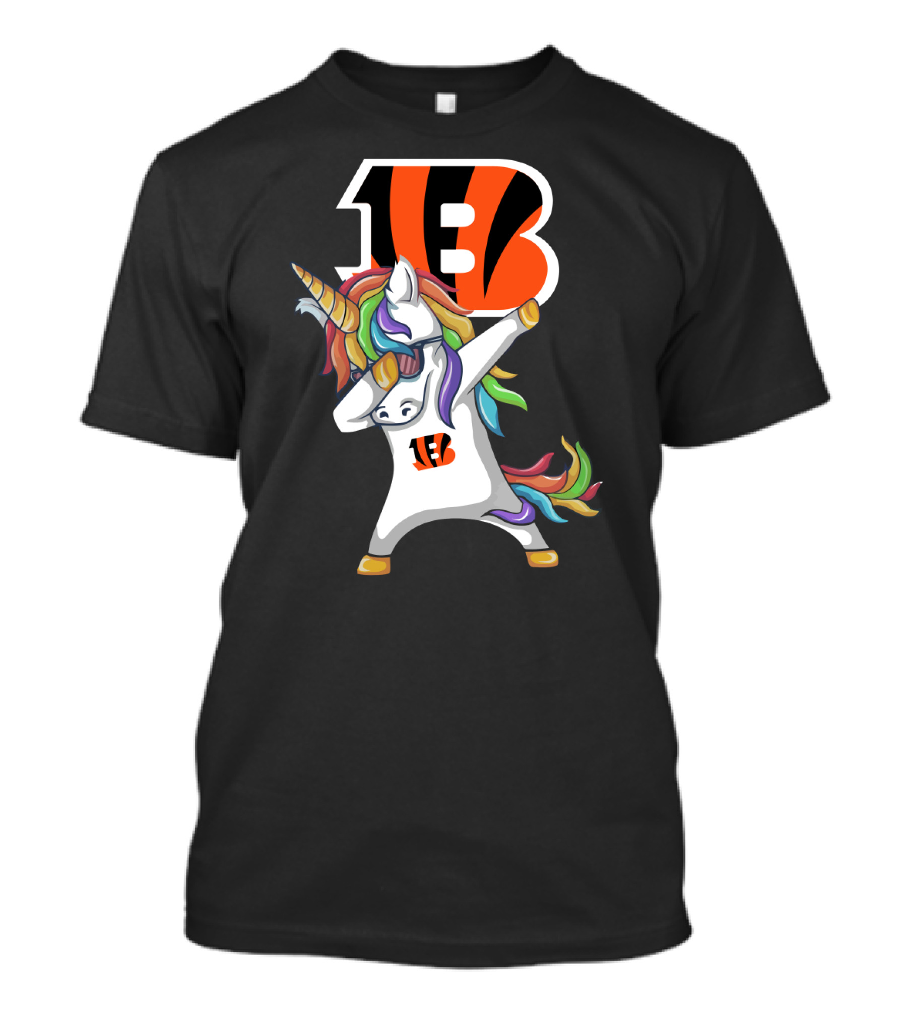Cincinnati Bengals Dab Unicorn T-Shirt