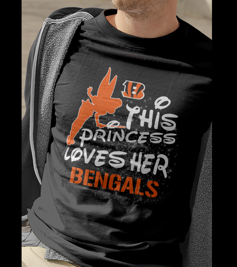 This Princess Loves Her Cincinnati Bengals T-Shirt
