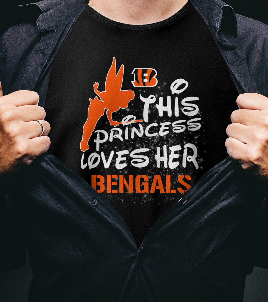 This Princess Loves Her Cincinnati Bengals T-Shirt