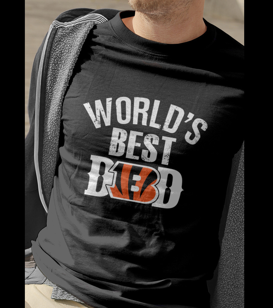 World's Best Dad Cincinnati Bengals T-Shirt