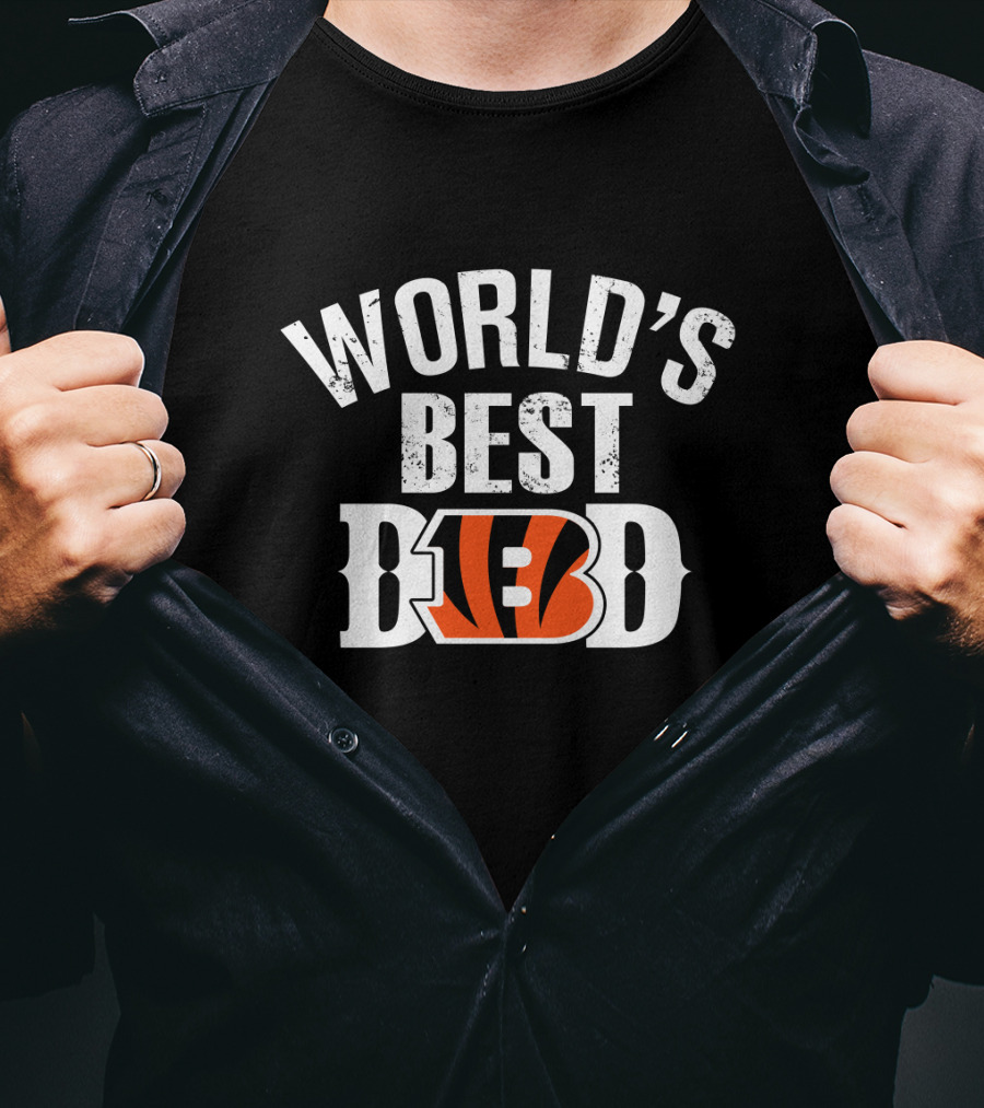 World's Best Dad Cincinnati Bengals T-Shirt