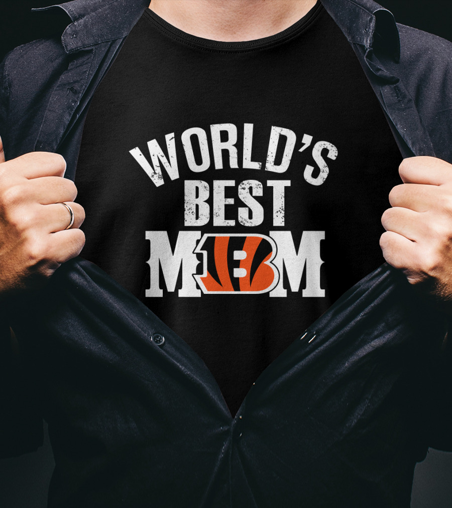 World's Best Mom Cincinnati Bengals T-Shirt