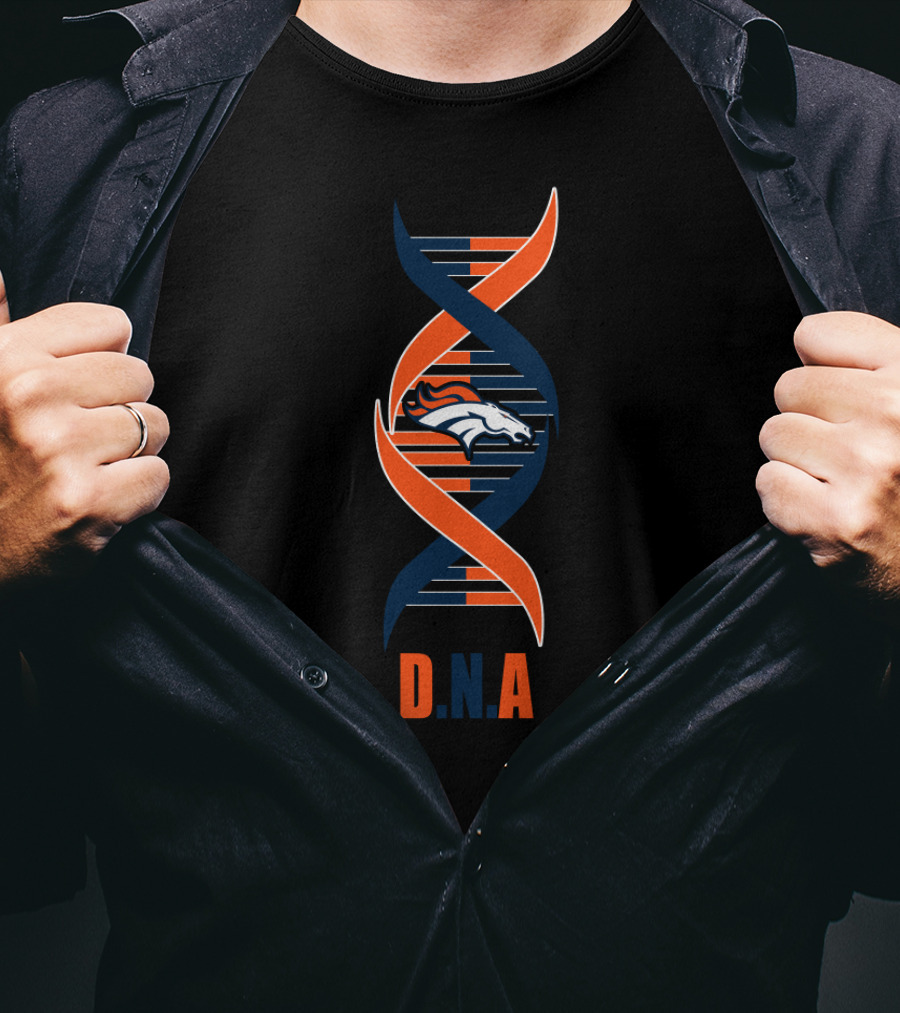 Denver Broncos Dna Helix T-Shirt