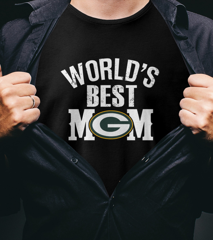 World's Best Mom Green Bay Packers T-Shirt