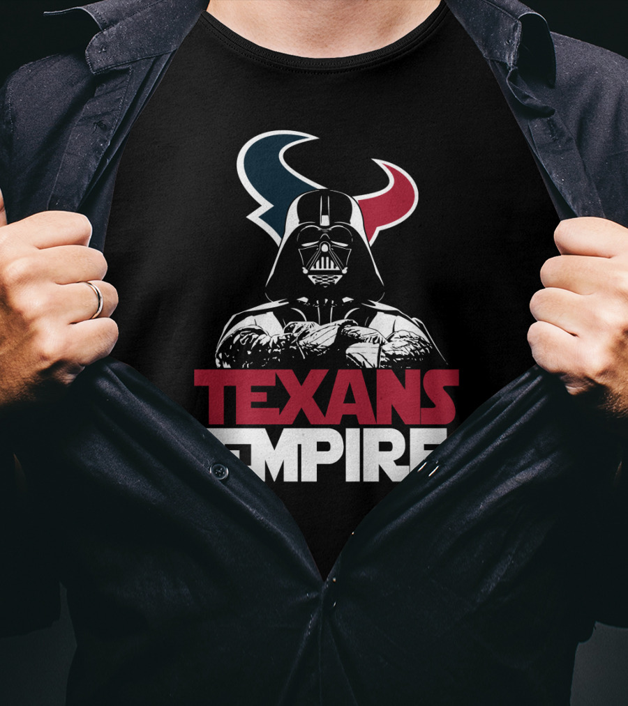 Texans Empire Houston Texans Darth Vader Mashup T-Shirt