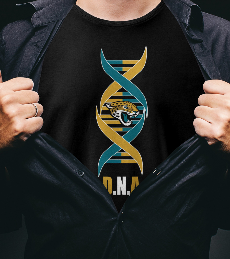 Jacksonville Jaguars DNA. T-Shirt
