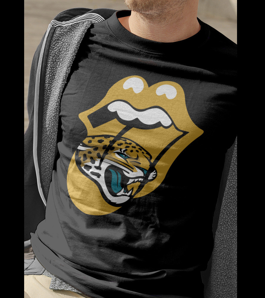 Jacksonville Jaguars Logo With Iconic Tongue T-Shirt