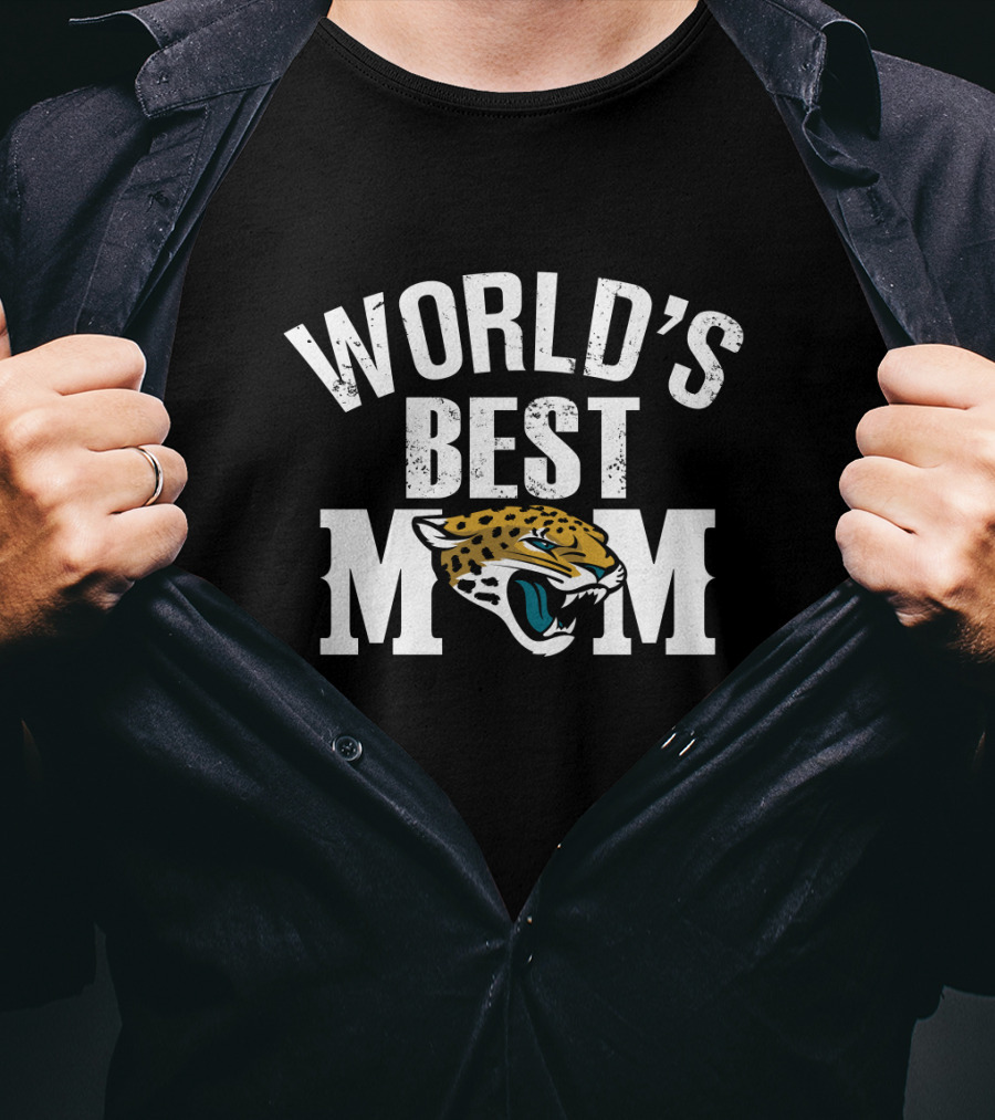 World's Best Mom Jacksonville Jaguars T-Shirt
