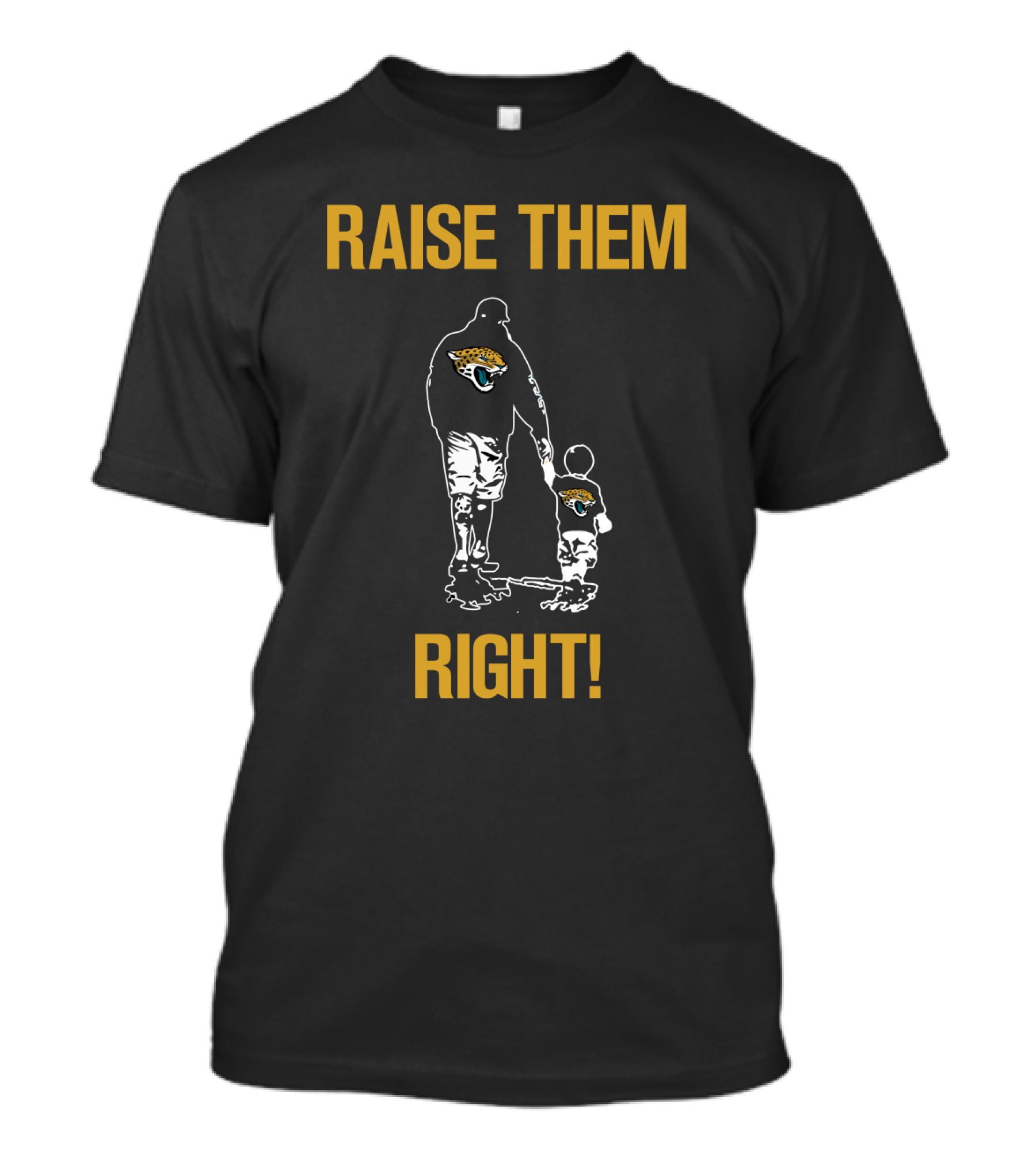 Jacksonville Jaguars Raise Them Right T-Shirt
