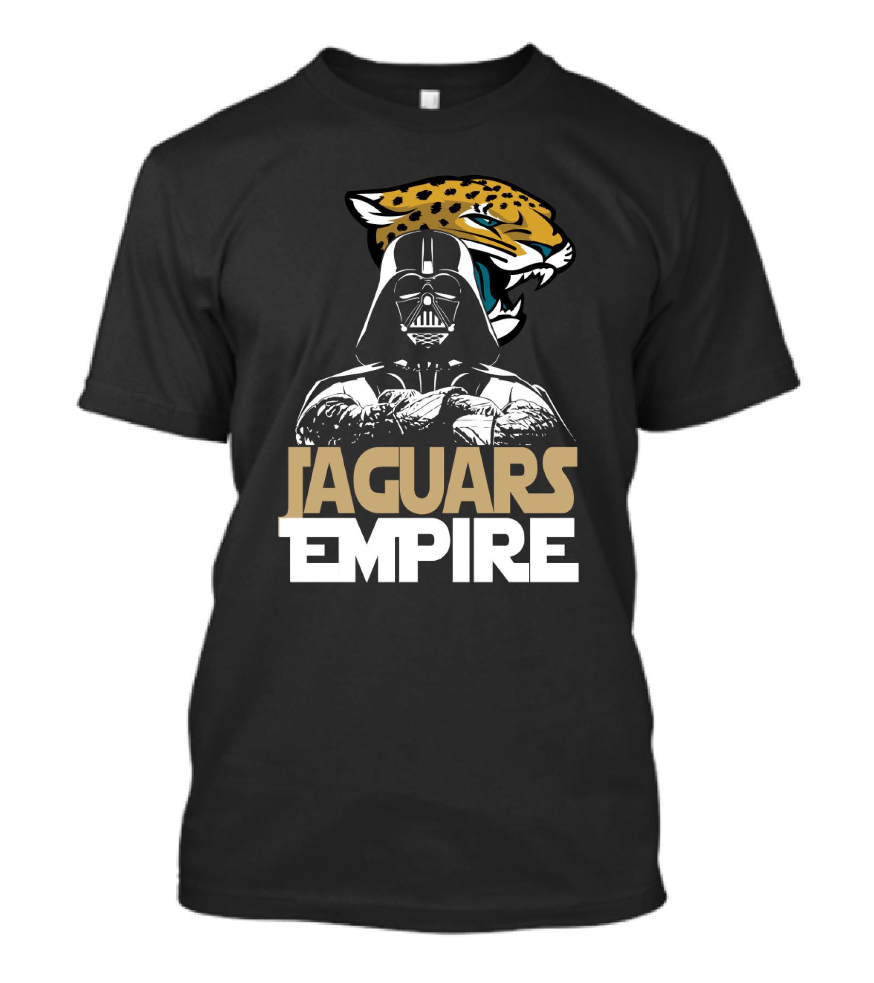 Jaguars Empire Jacksonville Jaguars Star Wars Darth Vader T-Shirt