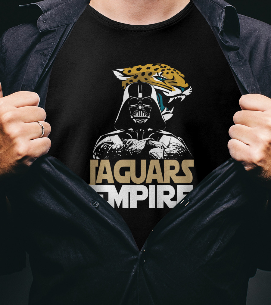 Jaguars Empire Jacksonville Jaguars Star Wars Darth Vader T-Shirt